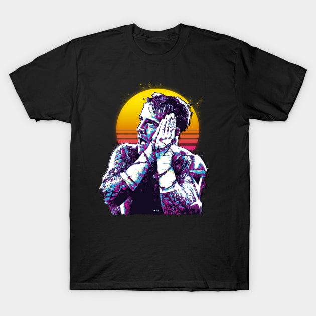 CM Punk WWE Style T-Shirt by Suga Collection